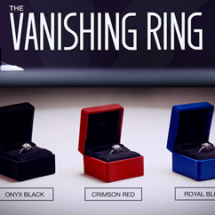 Limited Edition Vanishing Ring Red (Gimmick and Online Instructions) by SansMinds - Trick